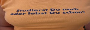 Studierst du noch?