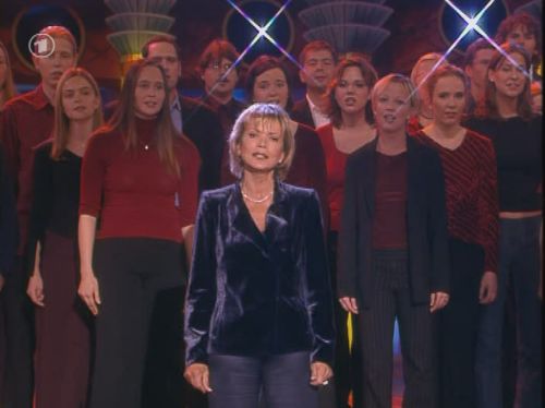Backgroundchor f�r Uschi Glas